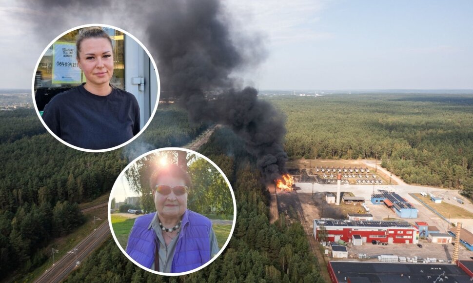 Chaosas ir įtampa dėl Vilniaus pakra&scaron;tyje kilusio gaisro