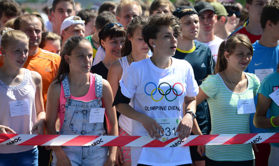 Olimpinė diena Vilniuje