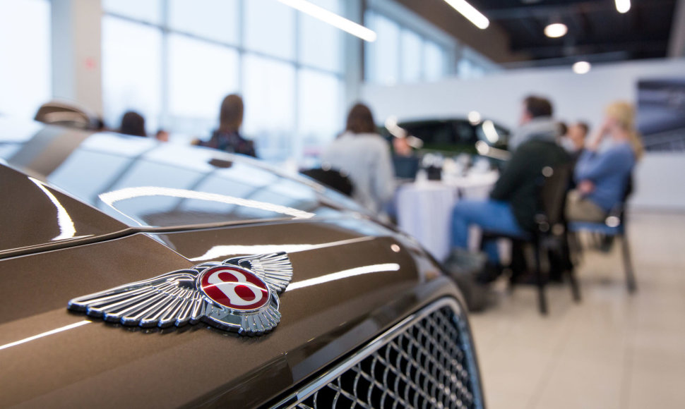 Vilniuje atidarytas „Bentley“ automobilių salonas
