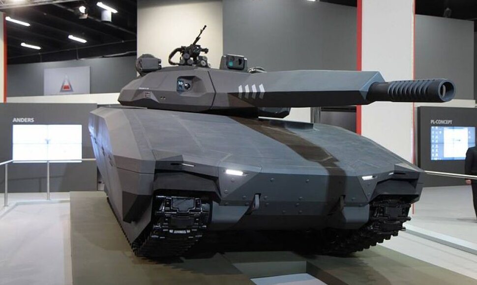 Lenkų sukurtas tankas PL-01