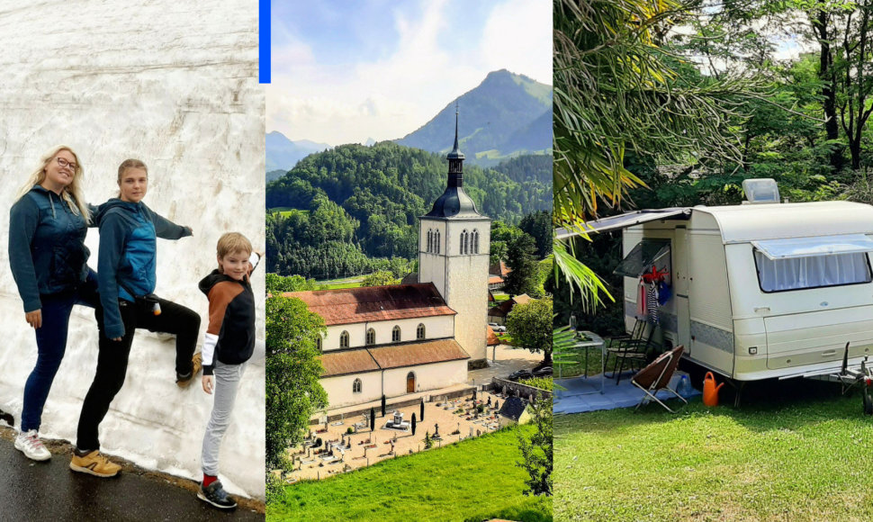 Vaivos Storastienės šeimos kelionė į Šveicariją