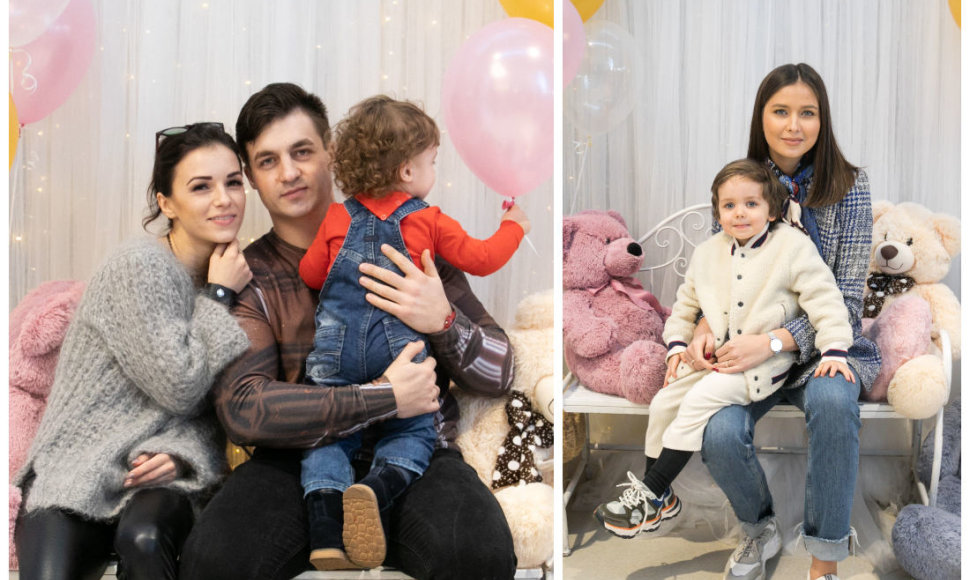 Irūna Puzaraitė-Čepononienė su šeima, Patricija Gardžijeva su sūnumi