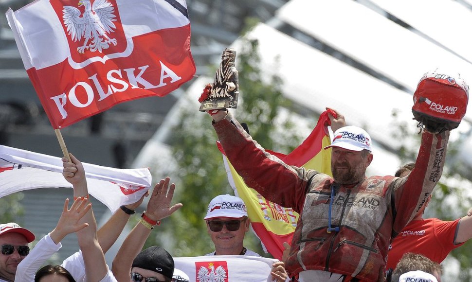 2015-ųjų Dakaro finišo pakyla