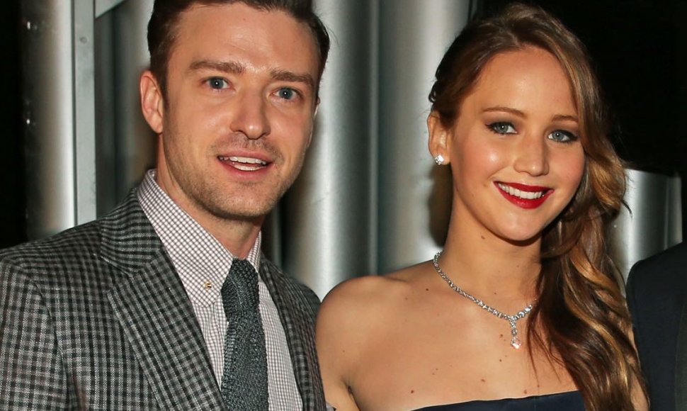 Justinas Timberlake'as ir Jennifer Lawrence