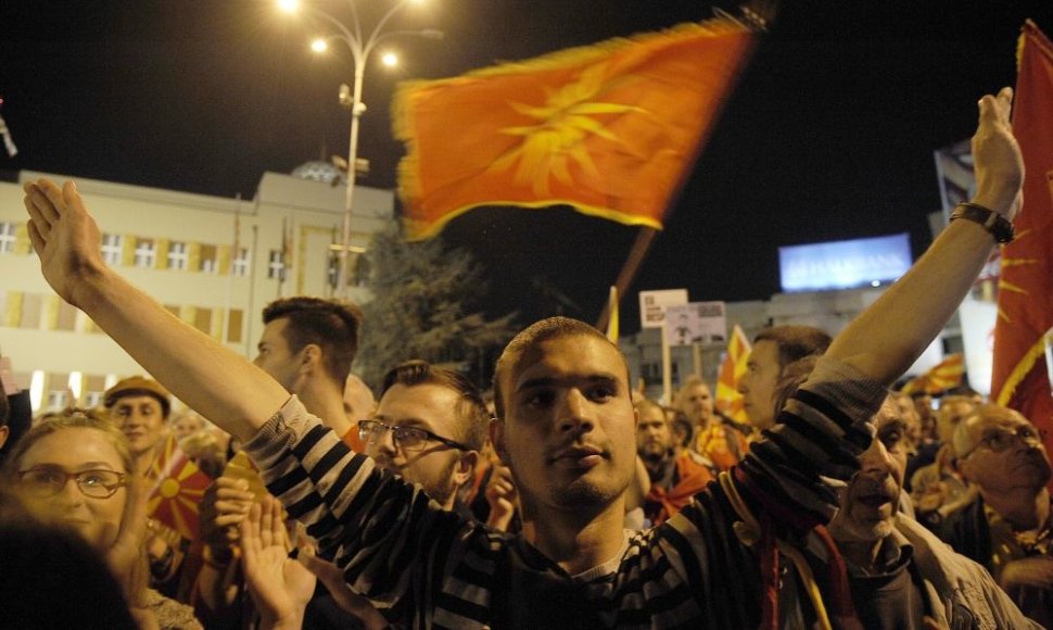 Protestas Makedonijoje