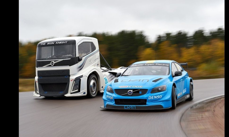 volvo-trucks-the-iron-knight-vs-volvo-s60-polestar-two-titans-in-a-head-to-head-challenge