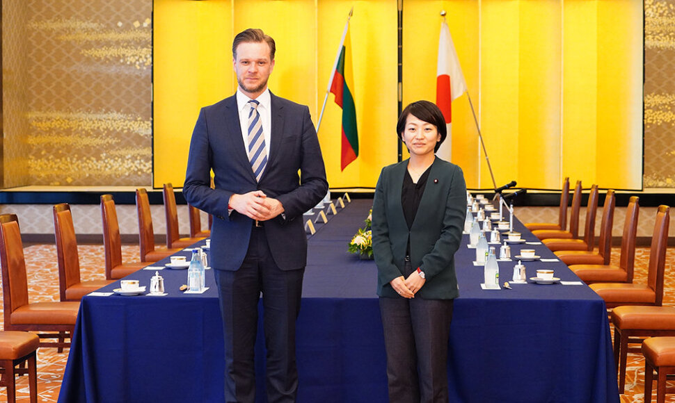 Susitikimas su State Secretary for Foreign Affairs Takako Suzuki 
