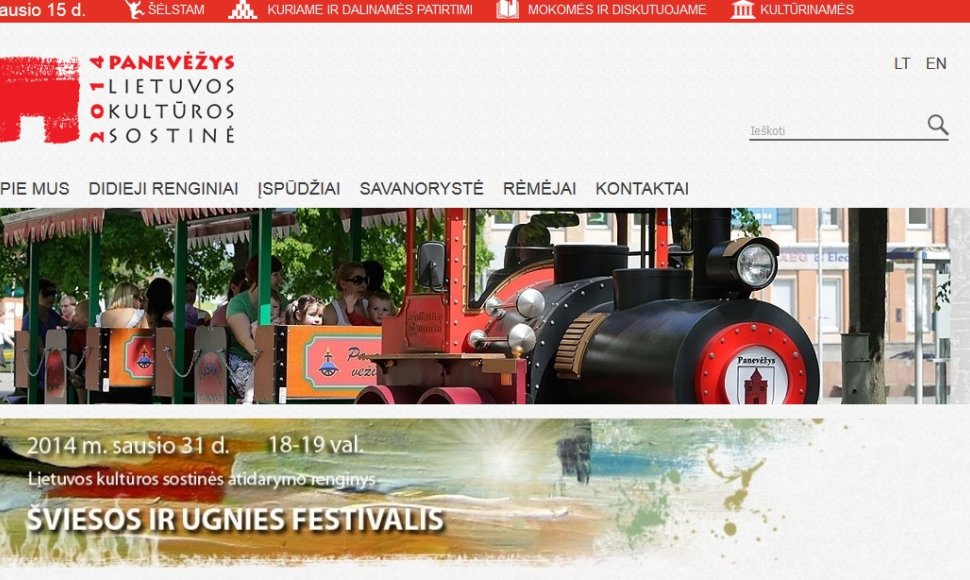 Panevėžys – Lietuvos kultūros sostinė 2014 portalas