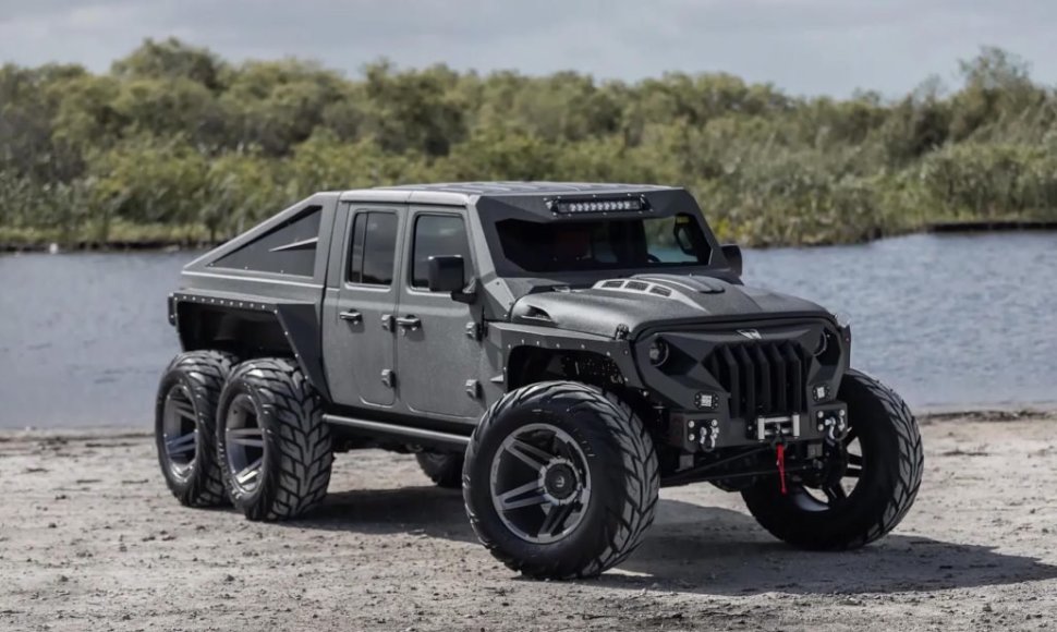 „Jeep Gladiator 6×6 Apocalypse Hellfire“