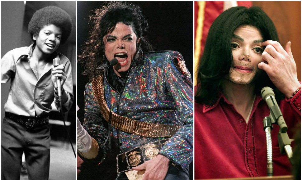 Michaelas Jacksonas 1972, 1992 ir 2002 metais