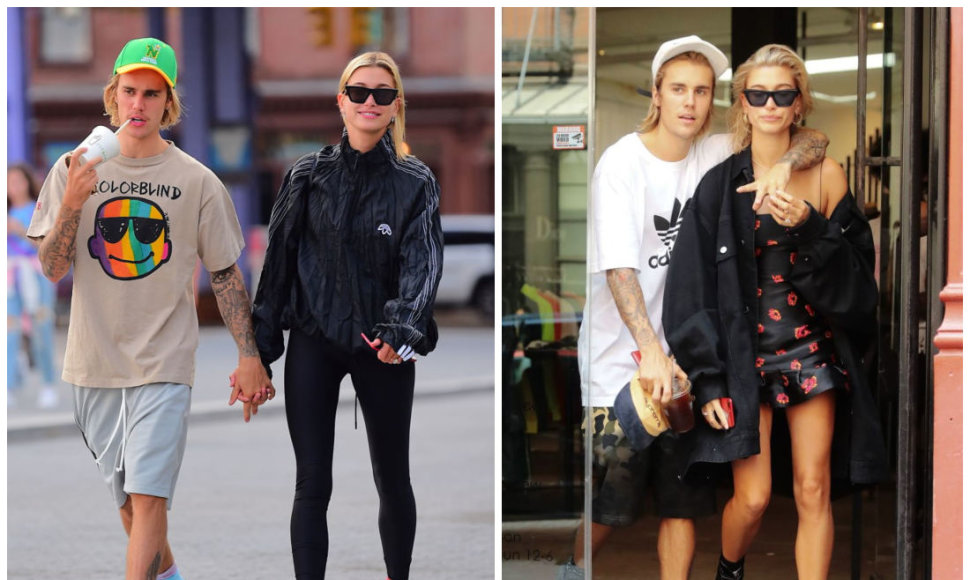 Justinas Bieberis ir Hailey Baldwin