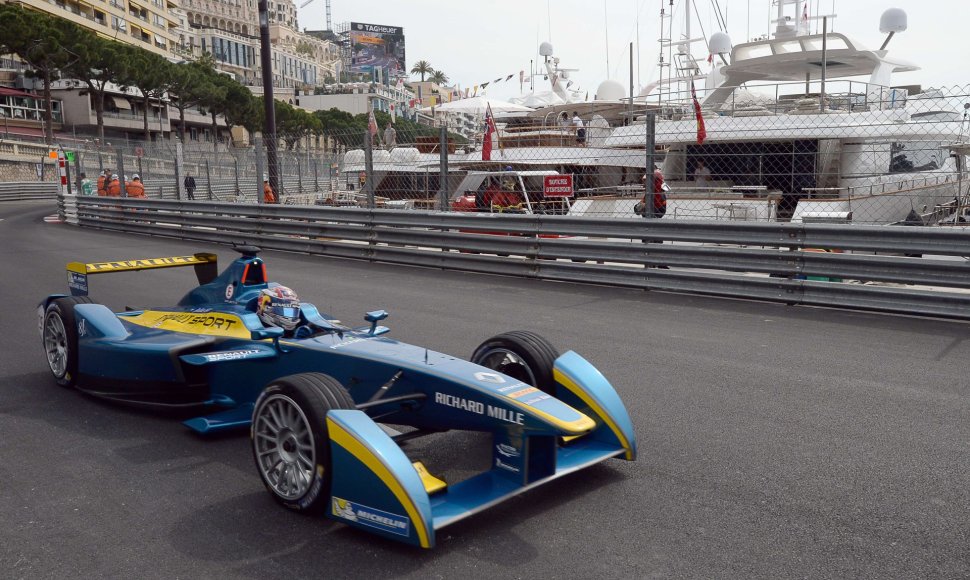 „Formulė-E“ lenktynės Monake