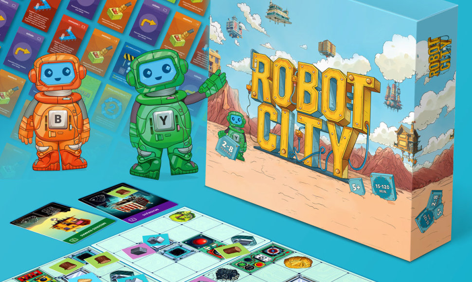 Žaidimas „Robot City“