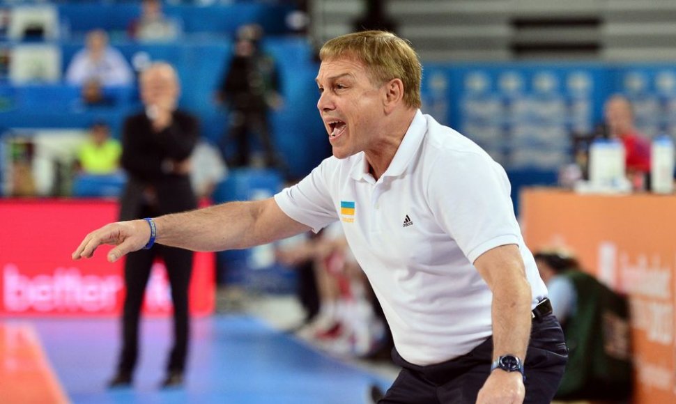 Ukrainos krepšinio rinktinės treneris Mikeas Fratello