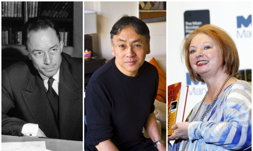 Albertas Camus, Kazuo Ishiguro ir Hilary Mantel