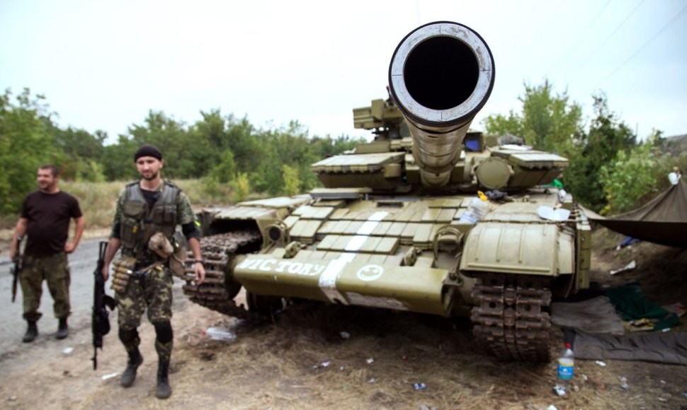Ukrainos kariai skelbia sunaikinę daug teroristų