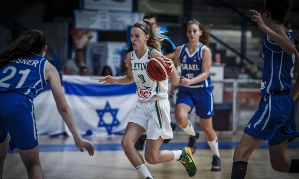 Europos merginų U-18 čempionato B divizionas: Lietuva – Izraelis