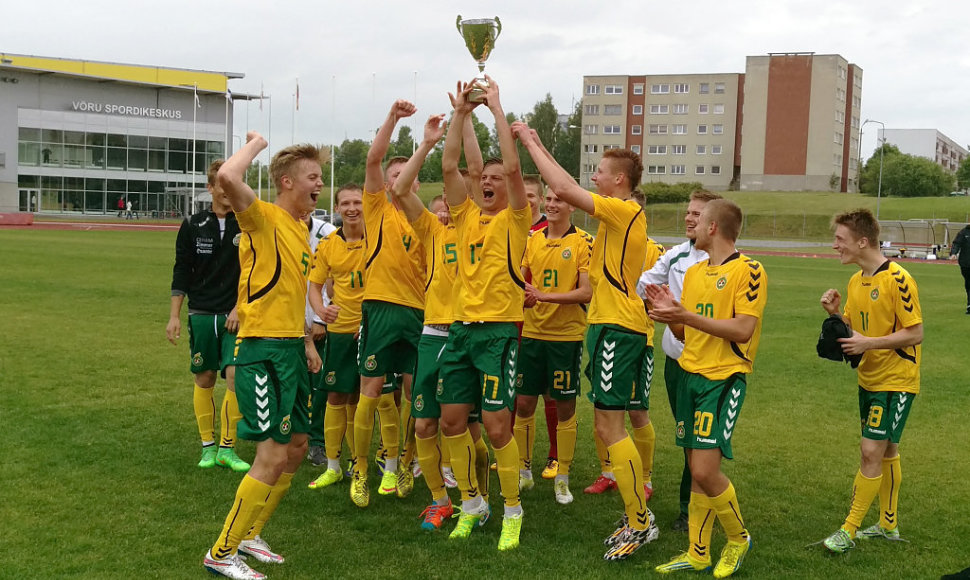 Lietuvos (U-19) futbolo rinktinė - Baltijos taurės laimėtoja