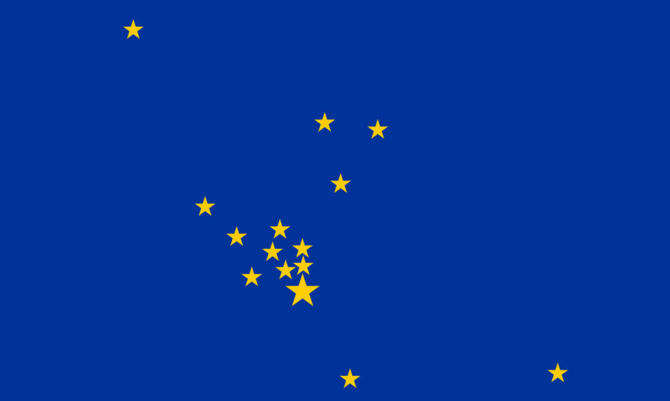 Europos Tarybos vėliavos nepatvirtintas variantas