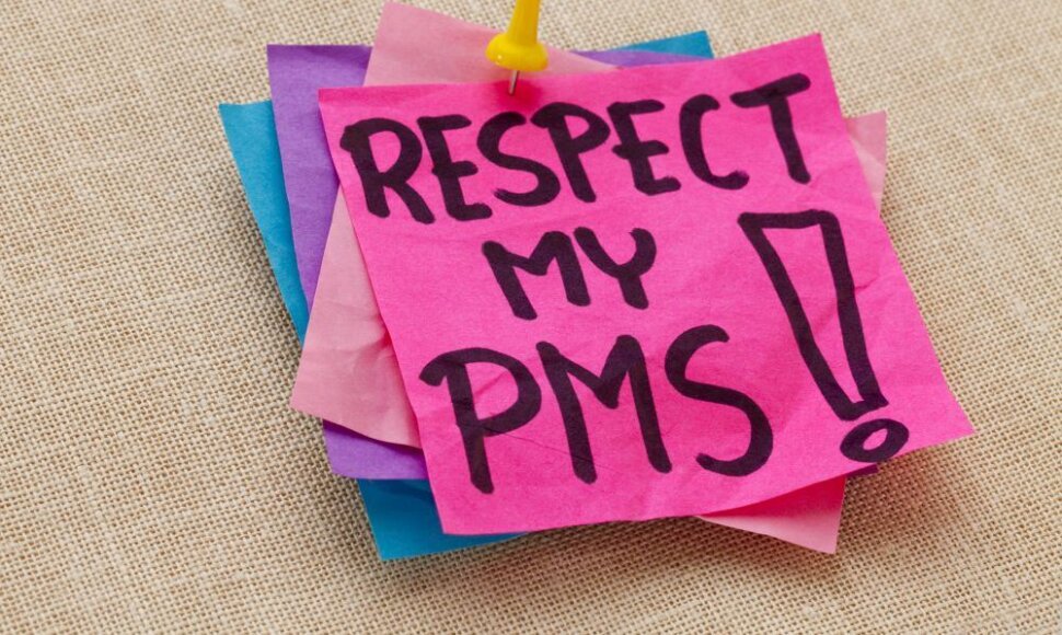 Užra&scaron;as: "Gerbk mano PMS!"