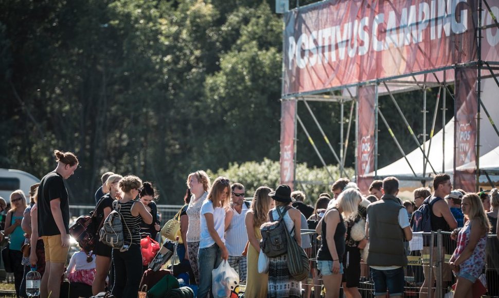 Festivalio „Positivus“ akimirka