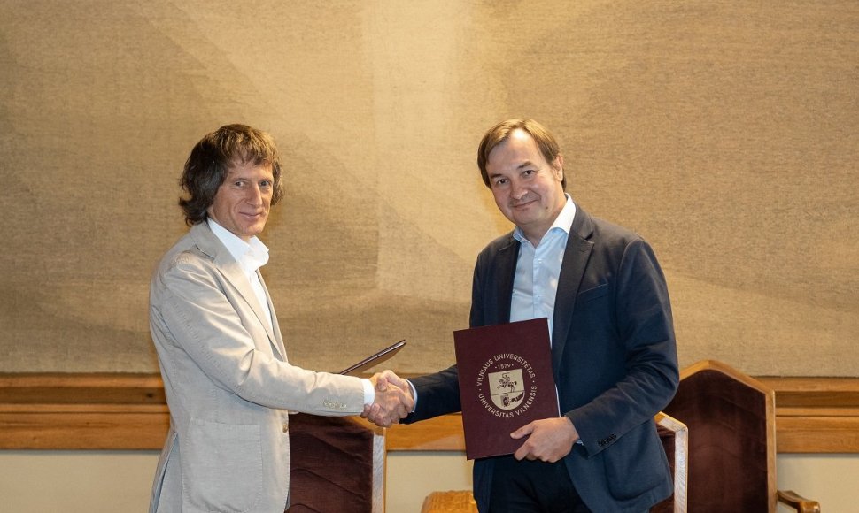 SBA Group - Vilnius University agreement signing