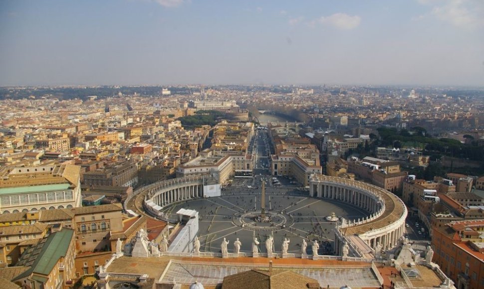 Vaizdas nuo Bazilikos viršaus