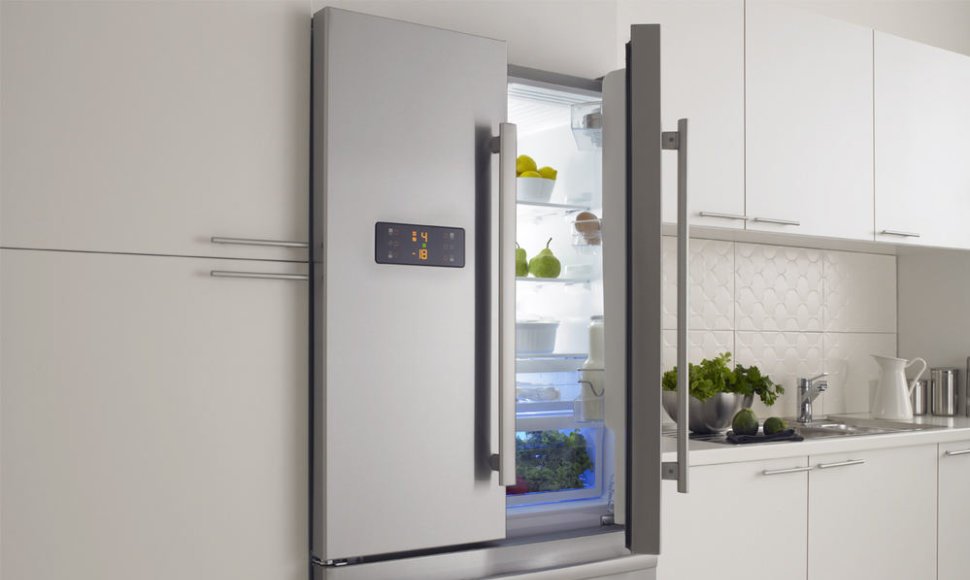 Modernus šaldytuvas