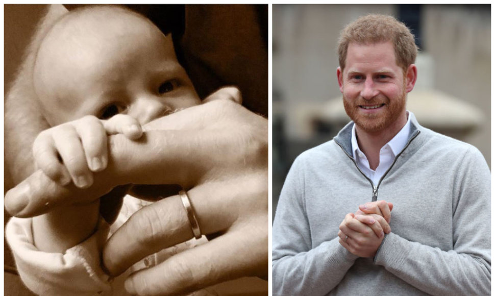 Princas Harry su sūnumi Archie