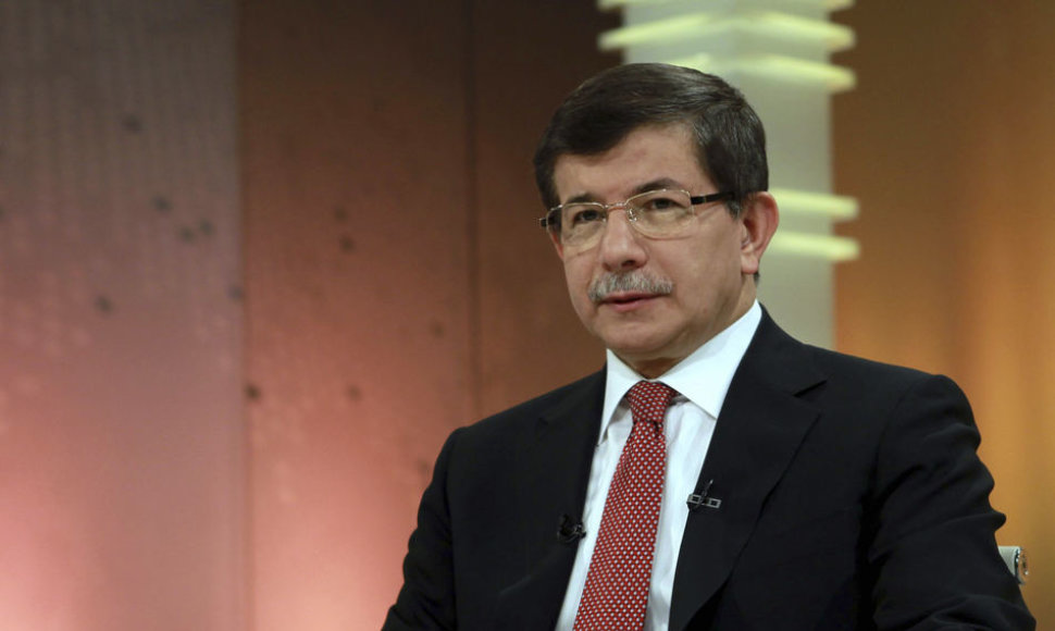 Turkijos užsienio reikalų ministras Ahmetas Davutoglu