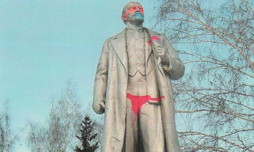 Lenino statula Novosibirske 