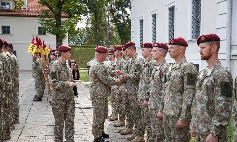 Į misiją Malyje išlydėta aštunta Lietuvos karių pamaina