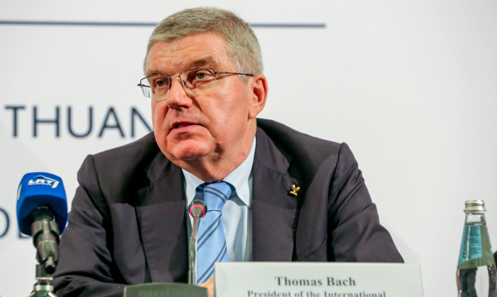 Thomas Bachas - Tarptautinio olimpinio komiteto pirmininkas