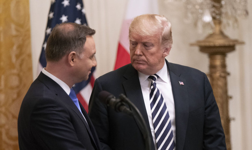 Andrzejus Duda, Donaldas Trumpas