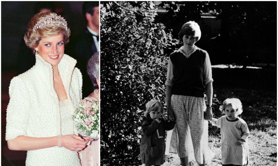 Diana Spencer prieš tapdama princese dirbo vaikų darželio auklėtoja (nuotraukoje dešinėje – su auklėtiniais 1980 m.)