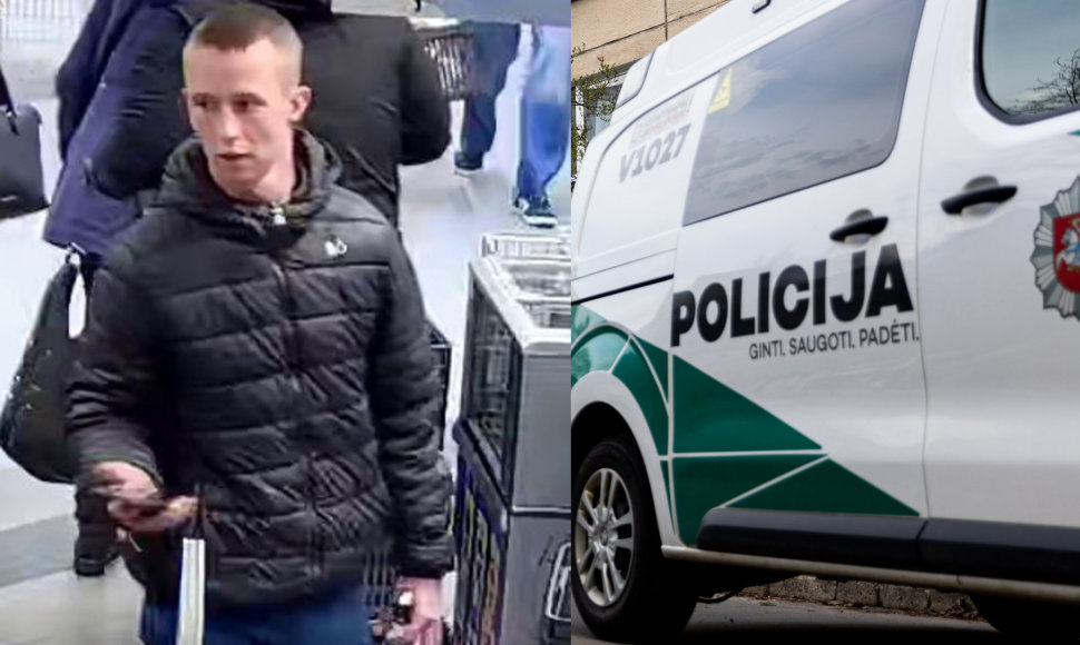 Policijos ieškomas asmuo