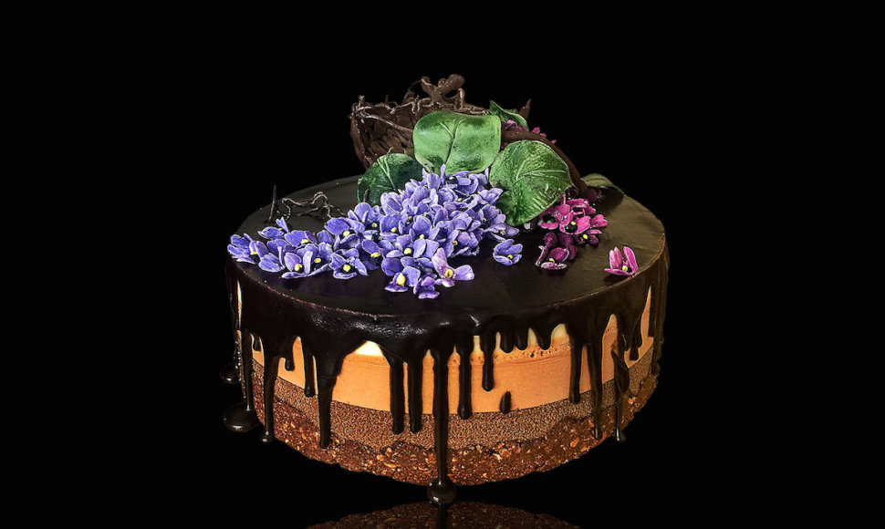 Tortas „Trys šokoladai“