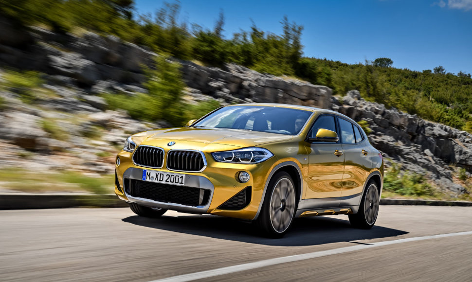 BMW koncernas pristatė naują X gamos modelį – BMW X2.