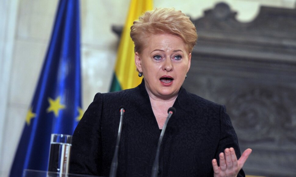 Lietuvos prezidentė Dalia Grybauskaitė