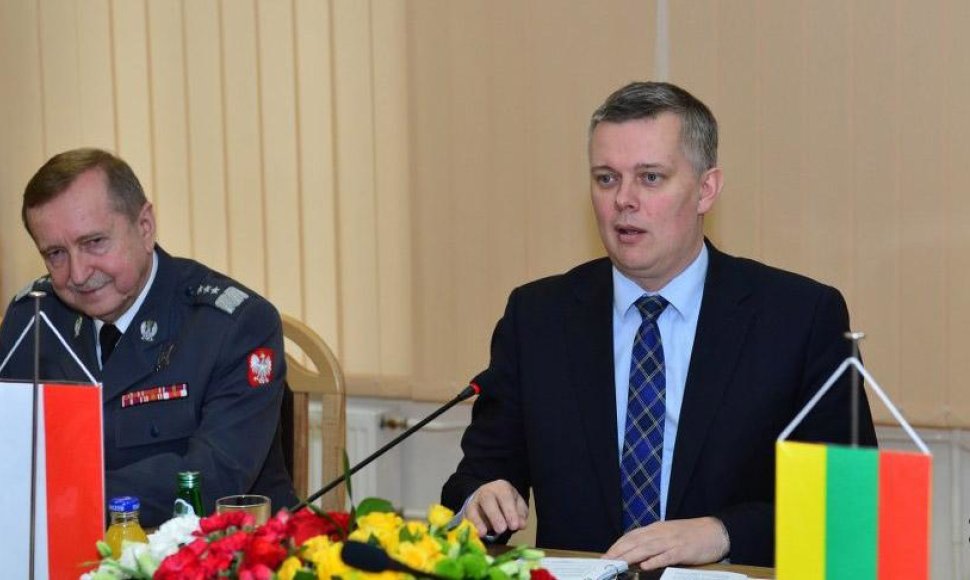 Lietuvos ir Lenkijos krašto apsaugos ministrų susitikimas