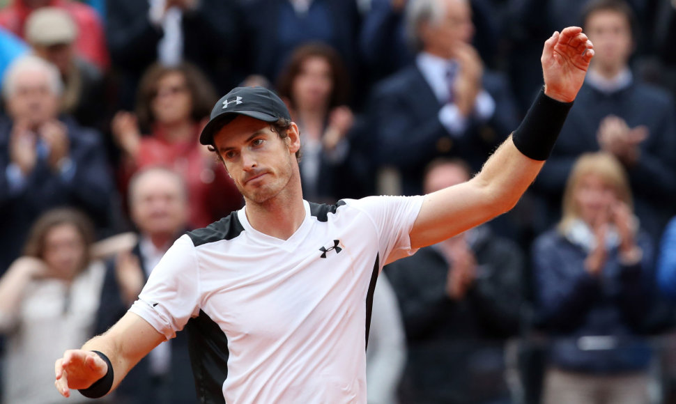 Romos „Masters“ finale triumfavo Andy Murray