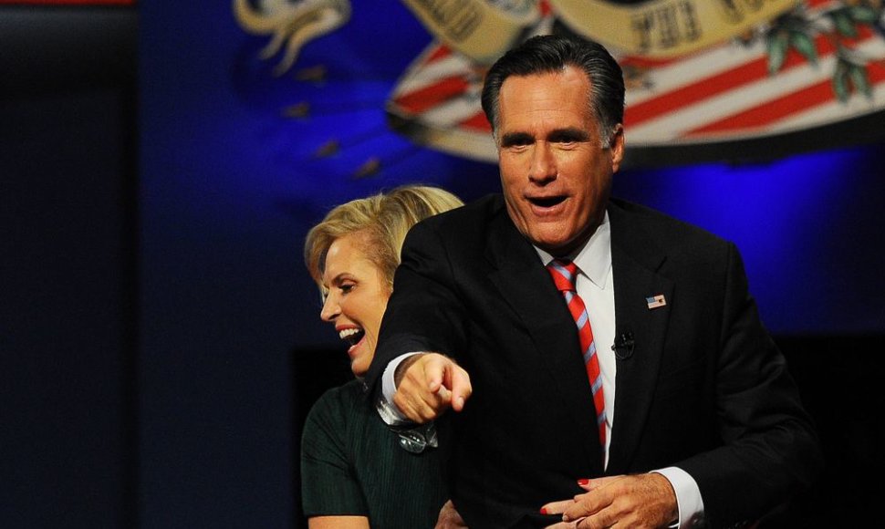 Mittas Romney su žmona Ann