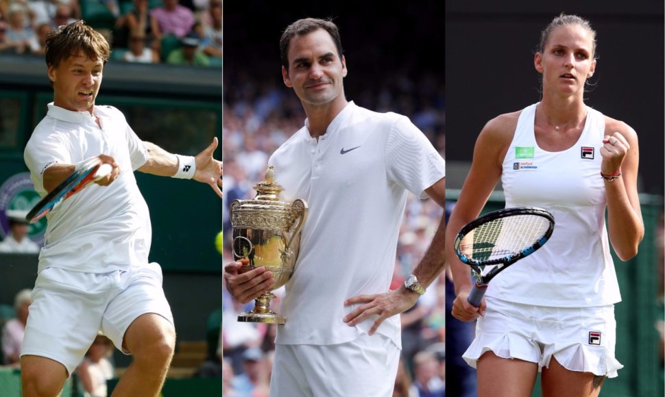Ričardas Berankis, Rogeris Federeris, Karolina Pliškova