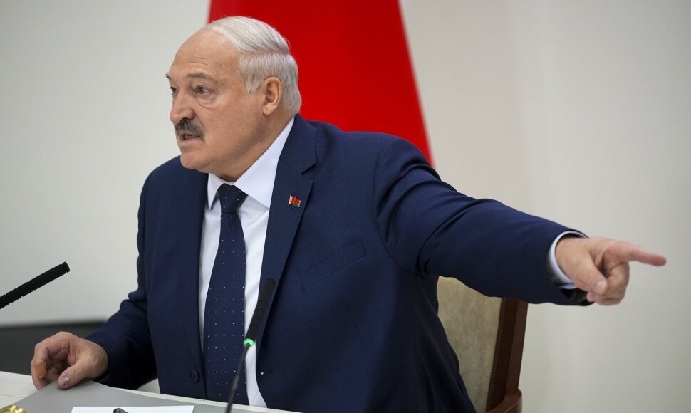 Aliaksandras Luka&scaron;enka /  / AP