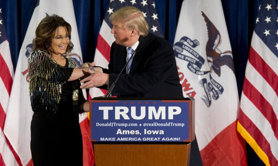 Sarah Palin ir Donaldas Trumpas