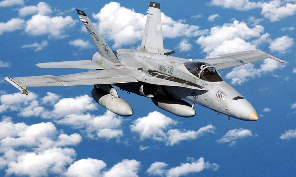 JAV gamybos orlaivis F/A-18 „Hornet“