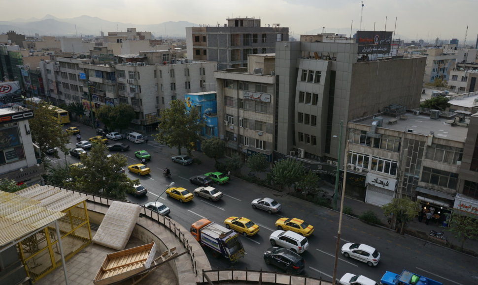 Rytinis Teherano eismas