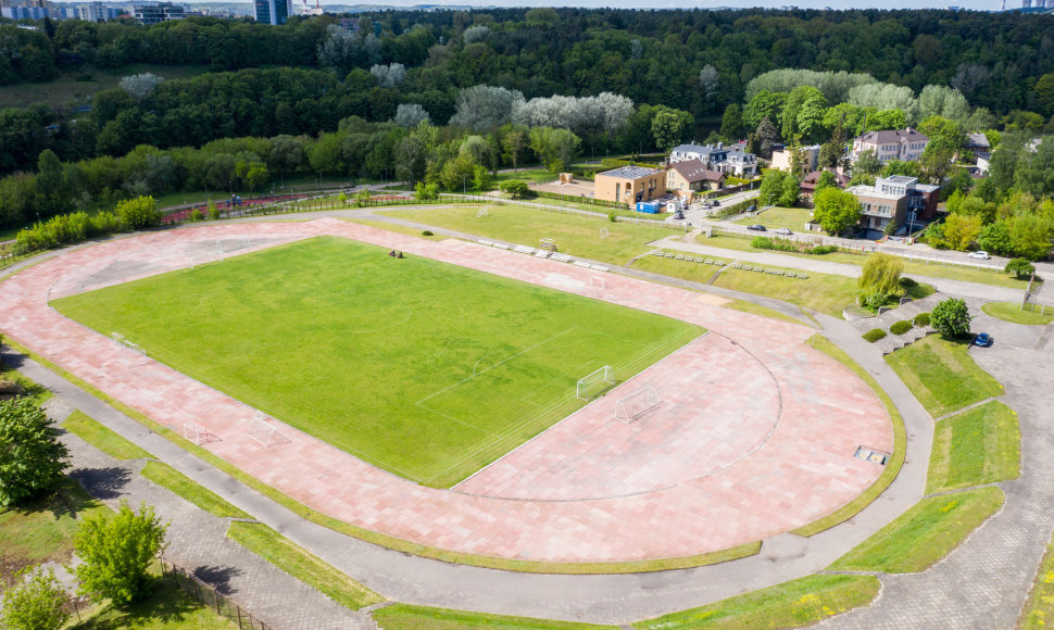 Buvęs LEU stadionas Vilniuje, Žvėryne