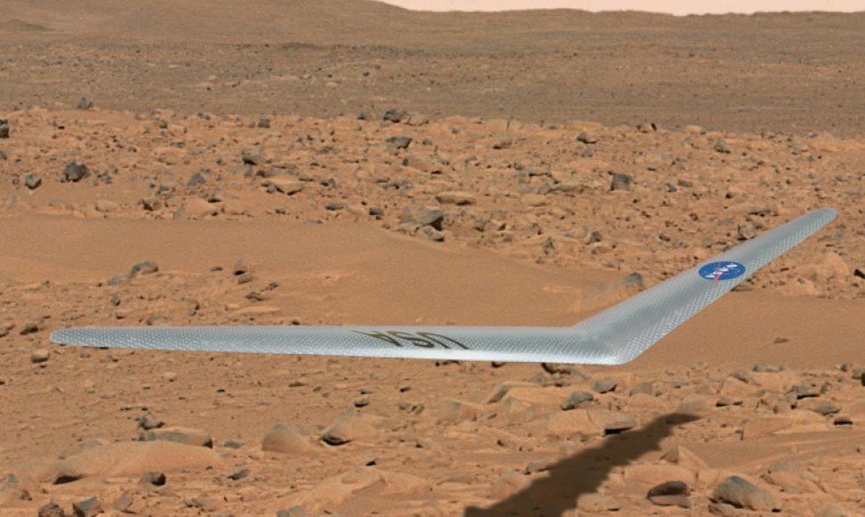 Dronas, kuris ateityje gali žvalgyti Marsą