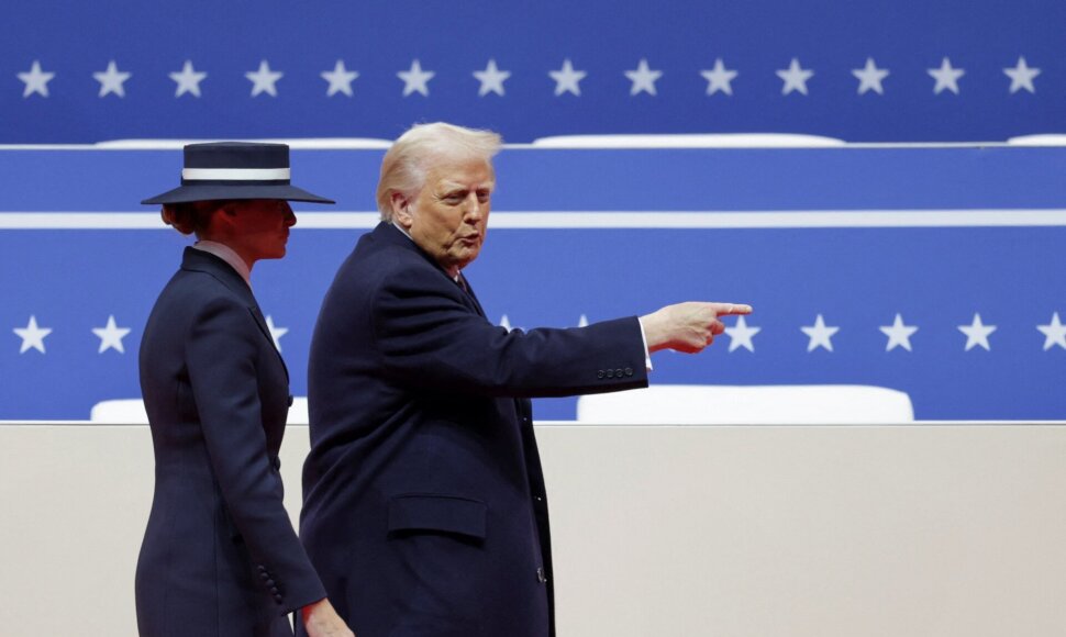 Donaldas Trumpas ir Melania Trump